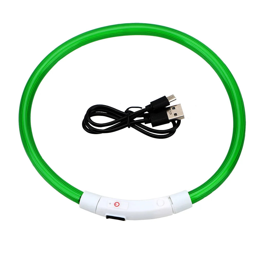 GlowSafe LED Dog Collar
