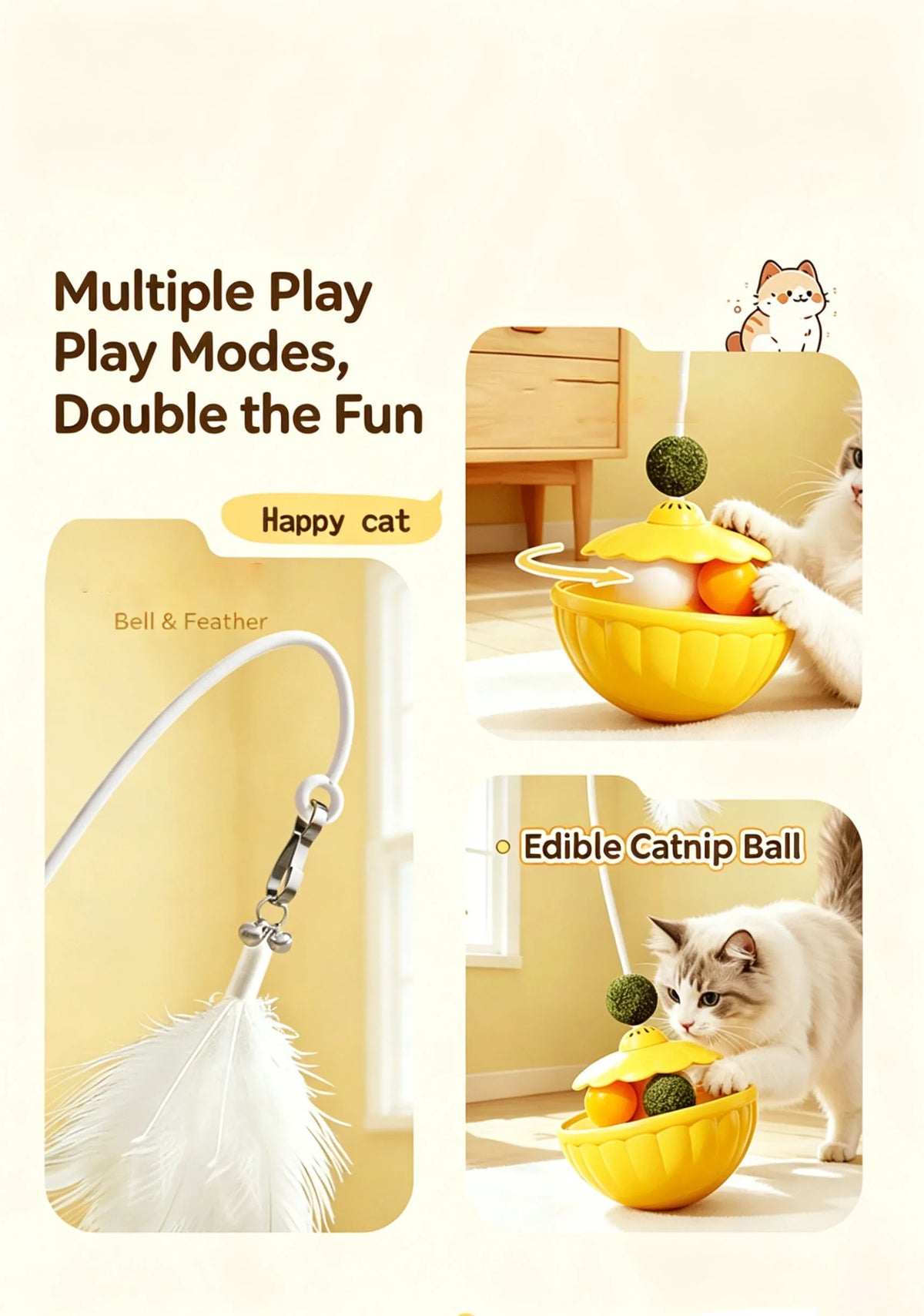 Wobble Chase Cat Toy
