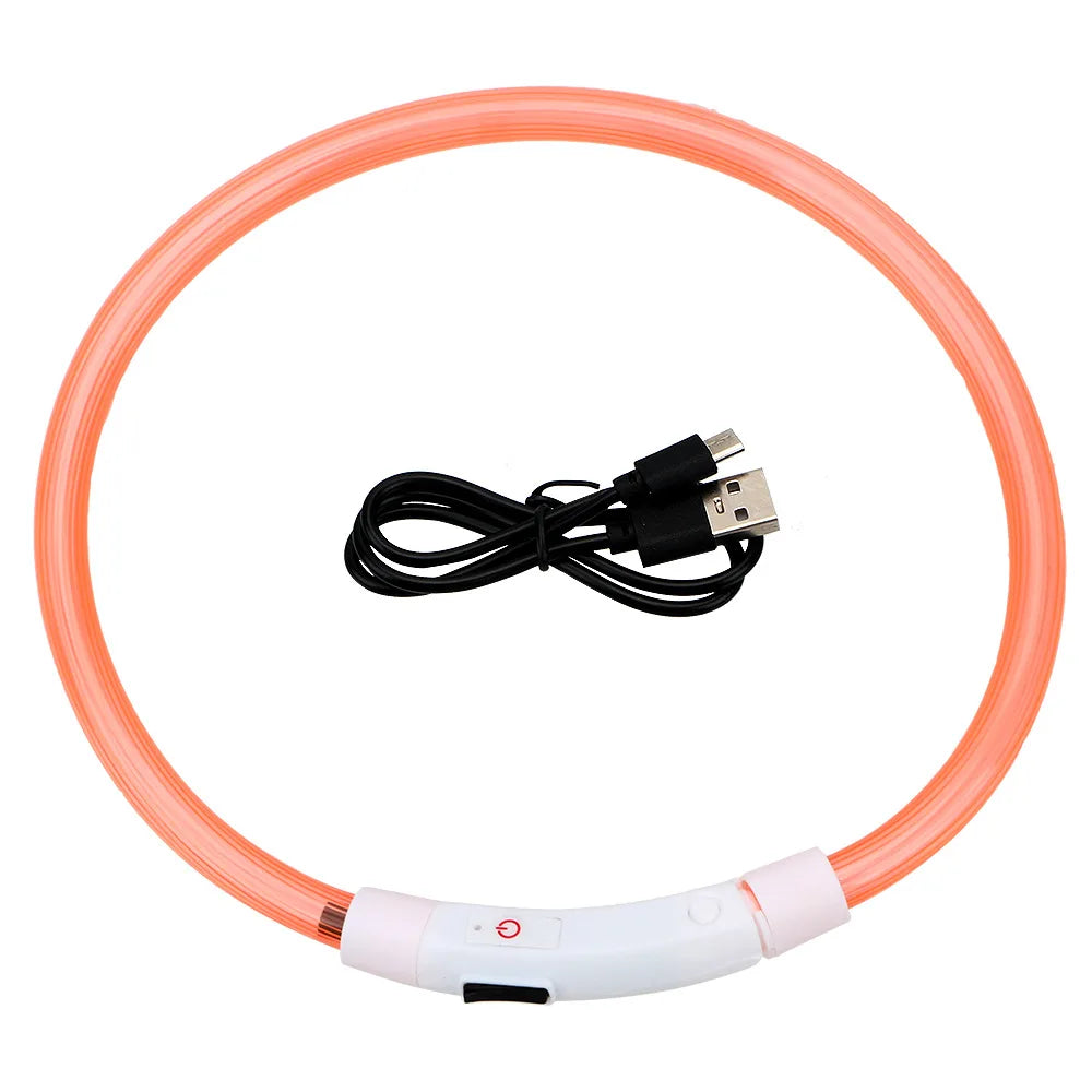 GlowSafe LED Dog Collar