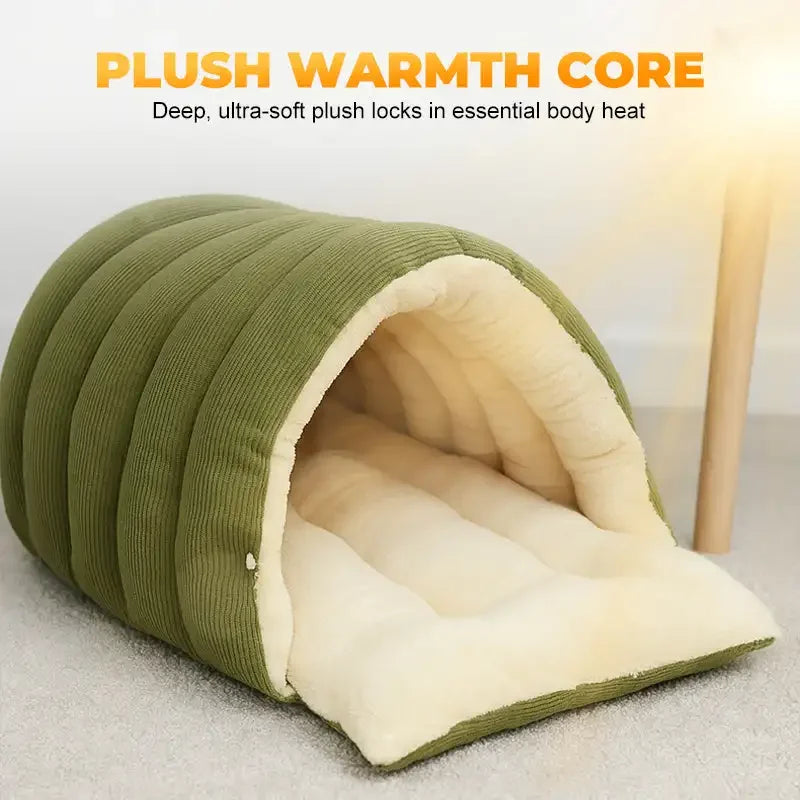 Snug Hideaway Cat Cave Bed