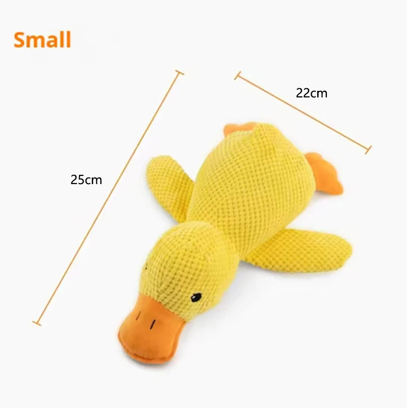 Squeaky Duck Plush Toy