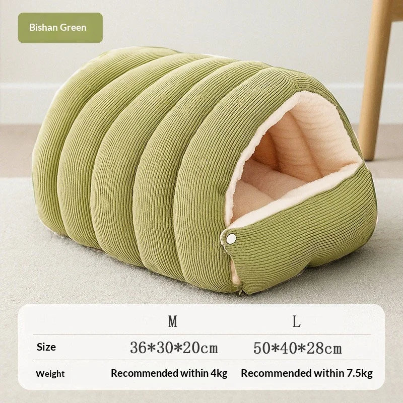 Snug Hideaway Cat Cave Bed