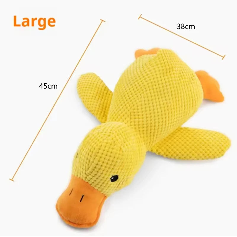 Squeaky Duck Plush Toy