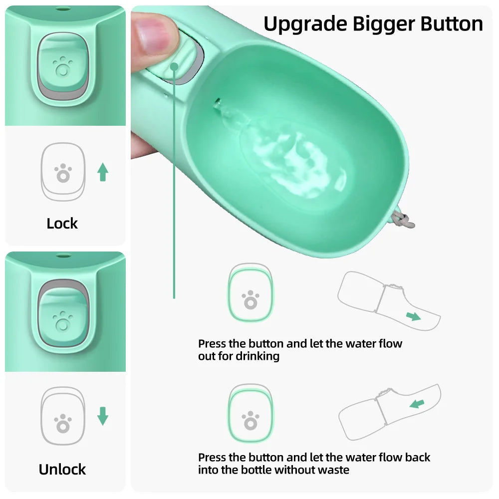 SipGo Dog Water Bottle